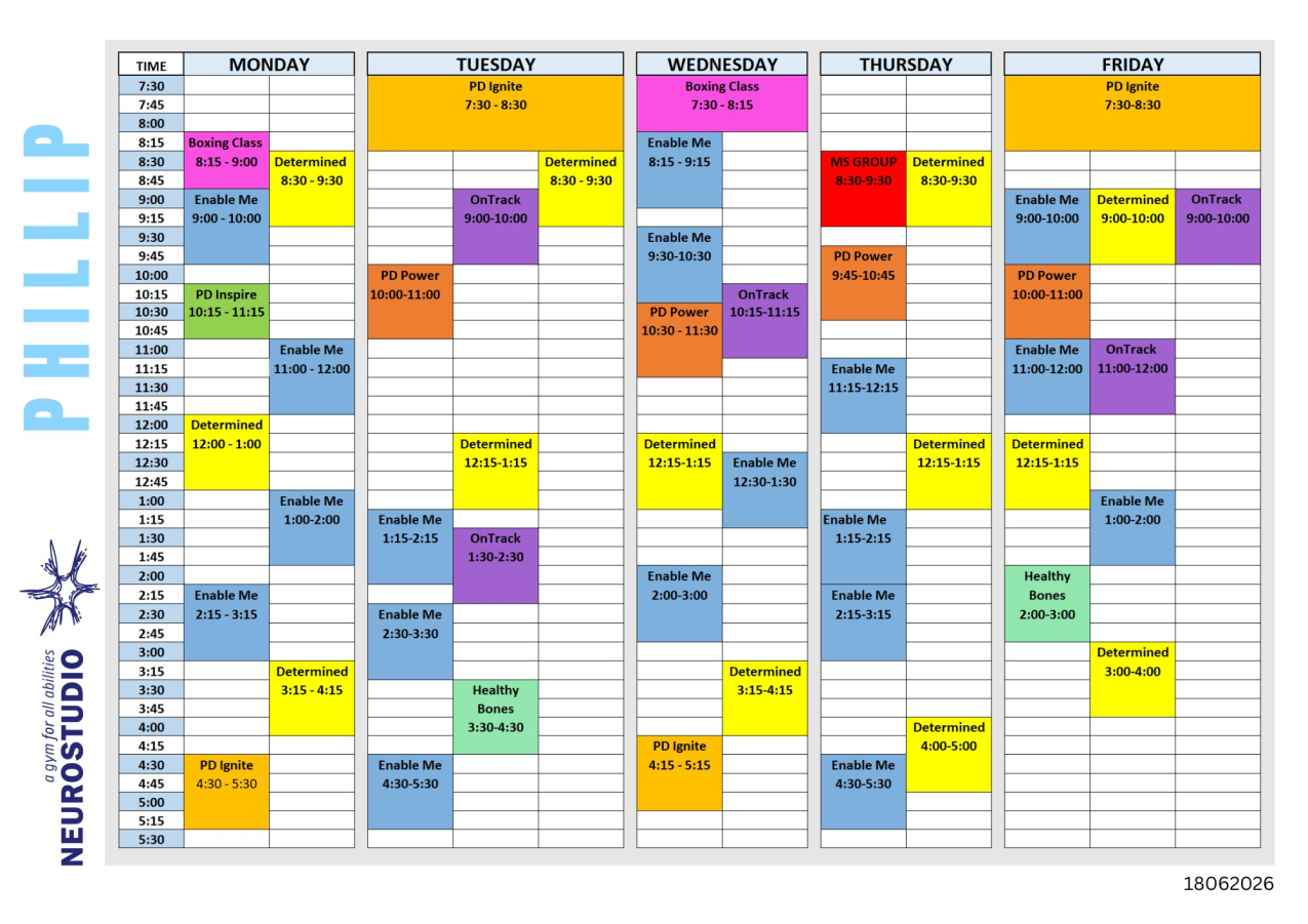 NeuroStudio_Timetable